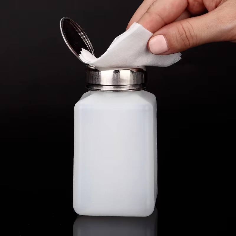 Water Bottle Blank - 200ML 휴대용 프레스형 리필 가능 알코올