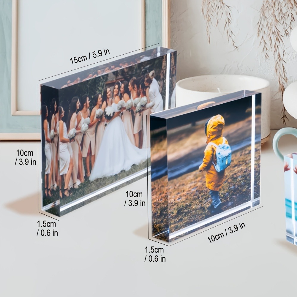 Photo Acrylic Block - 맞춤형 3D 아크릴 사진 블록 -