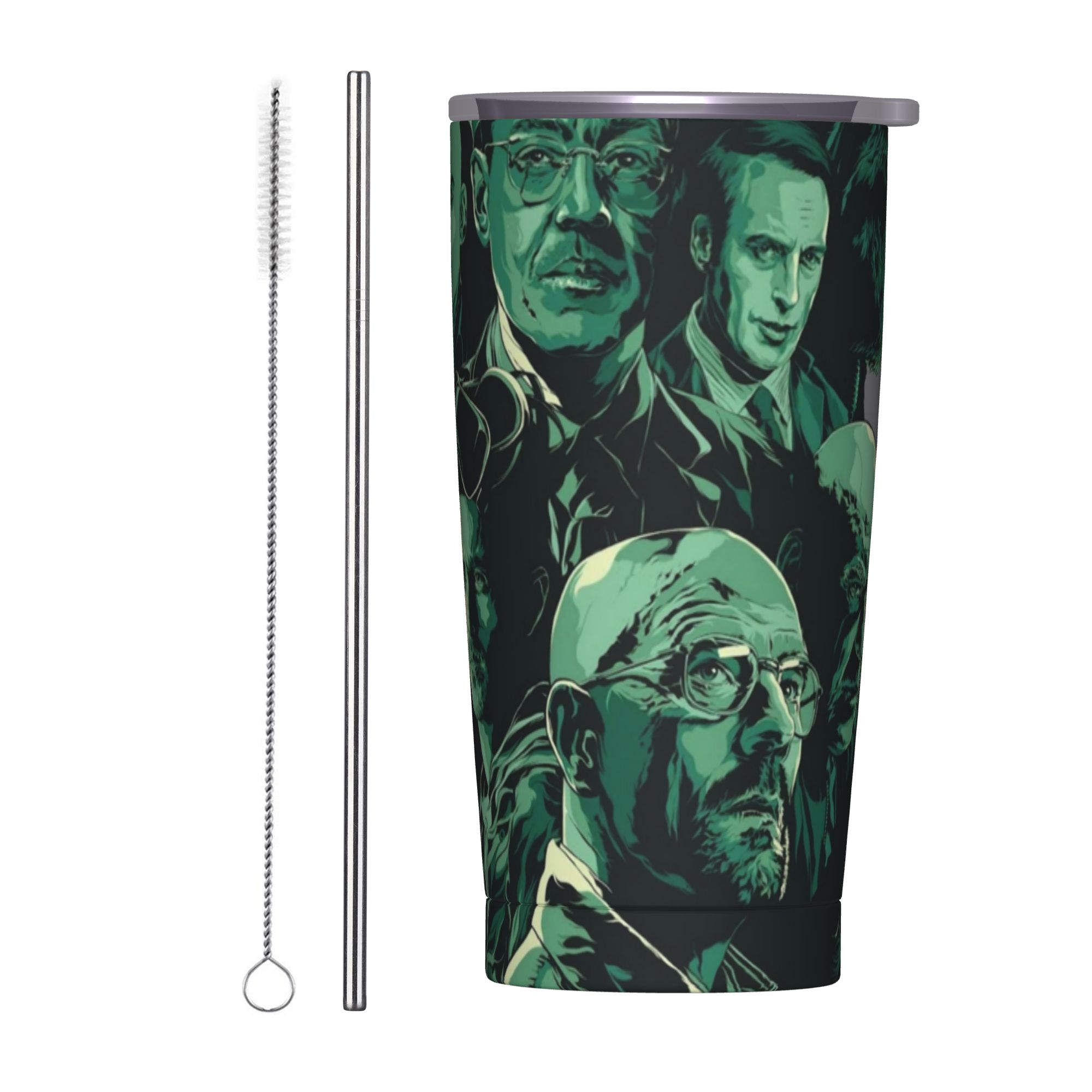 Tumbler 20Oz White - 브레이킹 배드 월터 화이트 보온 텀블러(뚜껑