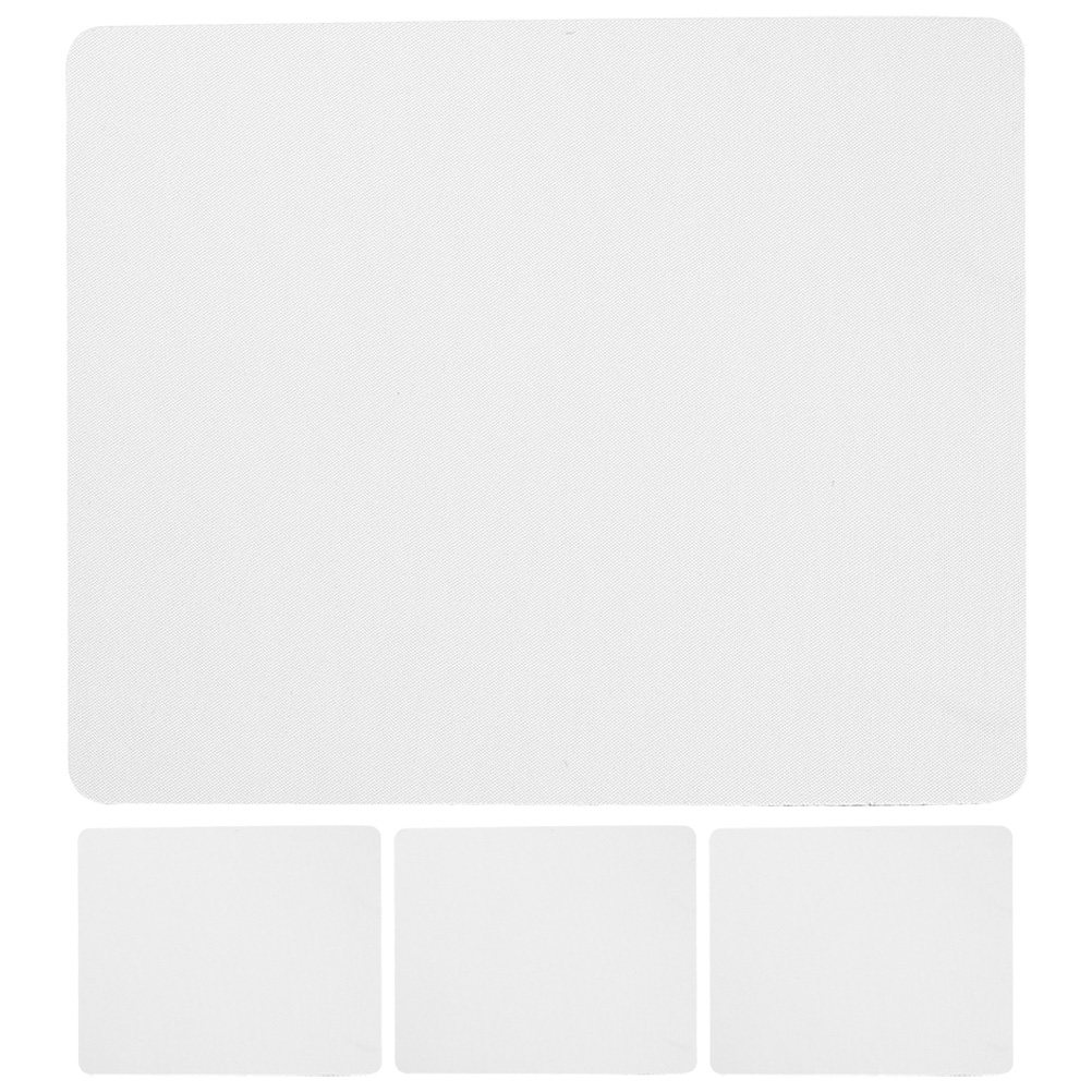 Mouse Pad Blank Sublimation - 4개입 승화형 마우스 패드, 대형 고무