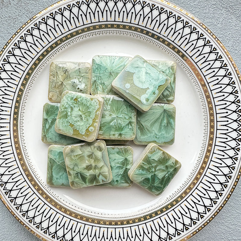 Ceramic Tile Blank - 100g DIY 세라믹 모자이크 타일 유리