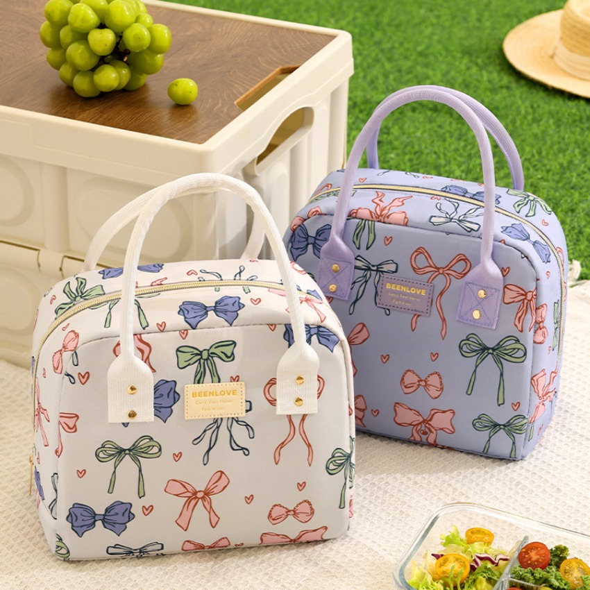 레오파드 & 솔리드 컬러 절연 도시락 가방 재사용 가능 - Tote Bag Sublimation 리뷰 및 가격