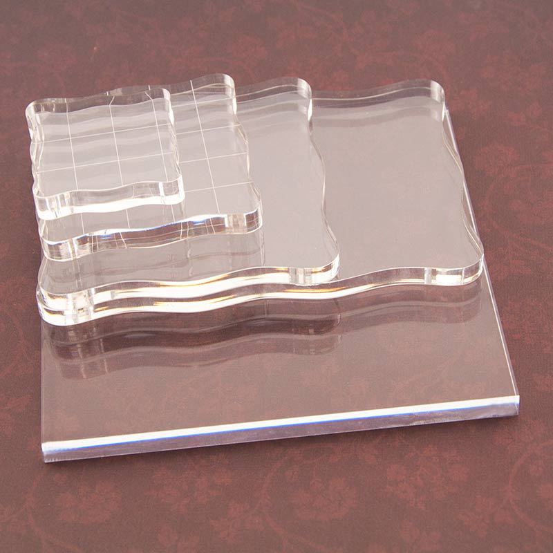 투명 아크릴 스탬프 블록 사용, 투명 접착 마운트 고무 - Photo Acrylic Block 리뷰 및 가격
