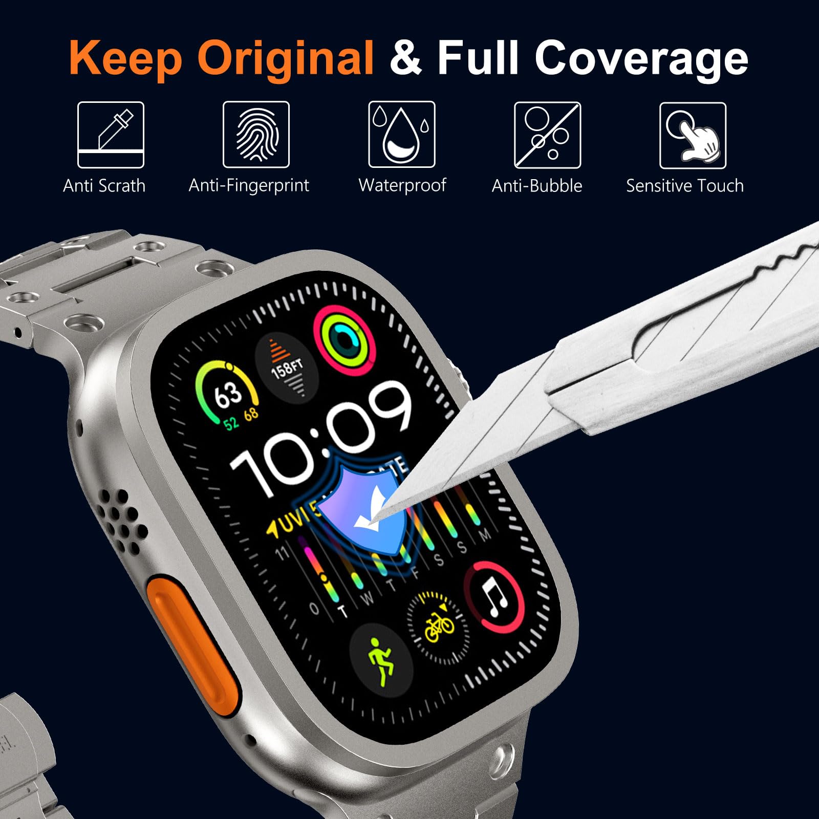 Apple Watch Ultra 49mm 티타늄 금속  - Metal Photo Panel 리뷰 및 가격
