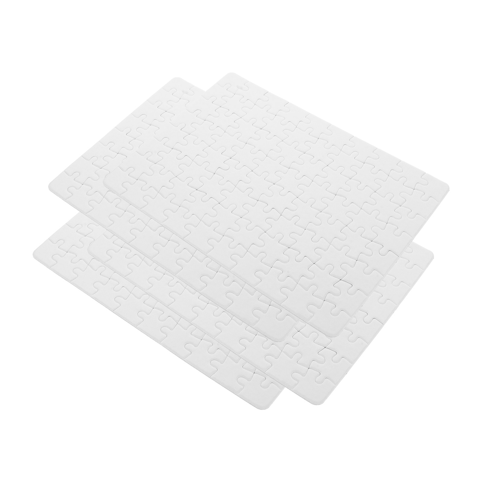 4장의 흰색 직소 퍼즐 블랭크, 빈 퍼즐 보드, DIY - Puzzle Blank White 리뷰 및 가격