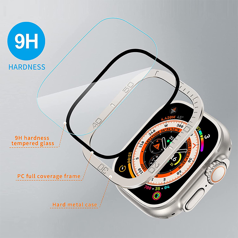 Apple Watch Ultra 2 용 강화 유리 IW - Metal Photo Panel 리뷰 및 가격