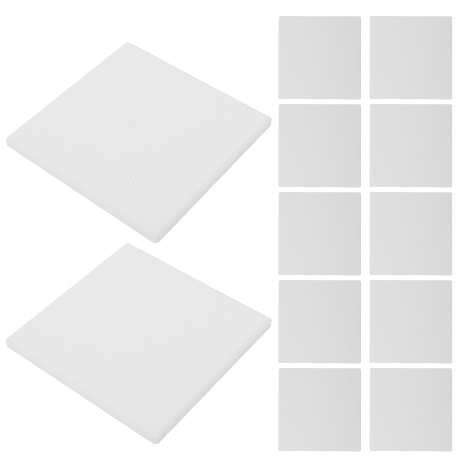 12개 무광 세라믹 타일 DIY 코스터용 블랭크 캔버스 - Ceramic Tile Blank 리뷰 및 가격