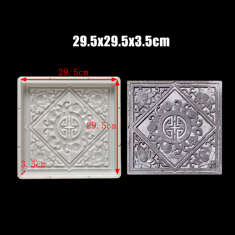 스텝 스톤 시멘트 몰드 사각형 마당 포장 벽돌 스텝 스 - Ceramic Tile Blank 리뷰 및 가격