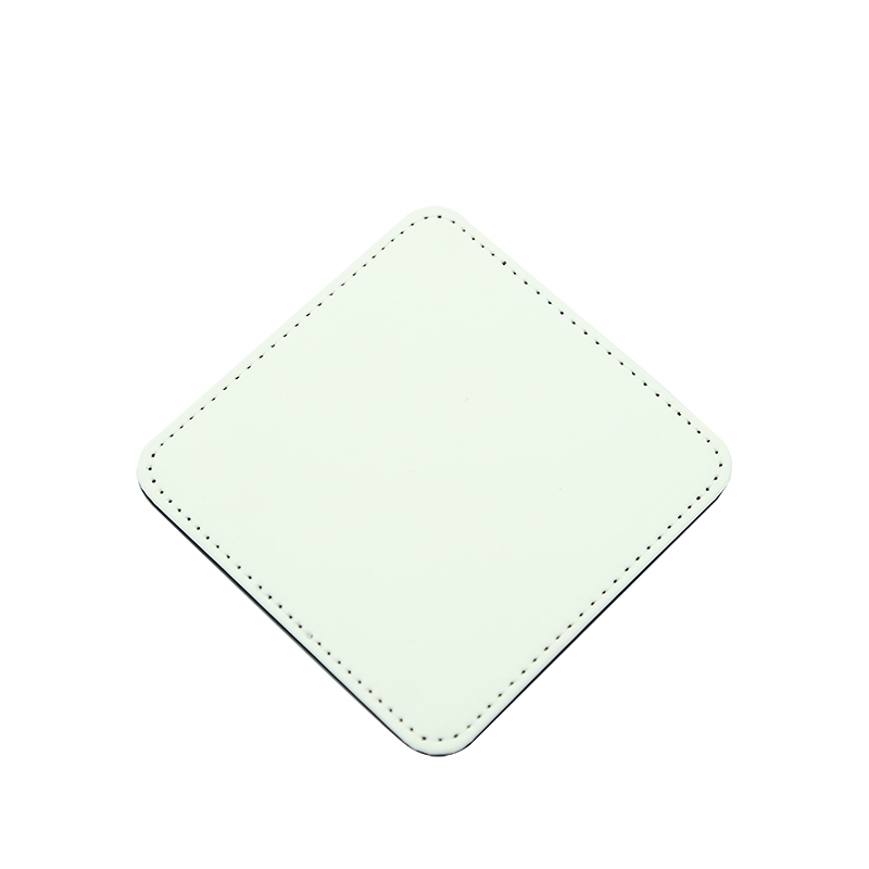 10개/세트 새 무지 승화 PU 가죽 머그컵 패드 코스 - Coaster Sublimation Blank 리뷰 및 가격