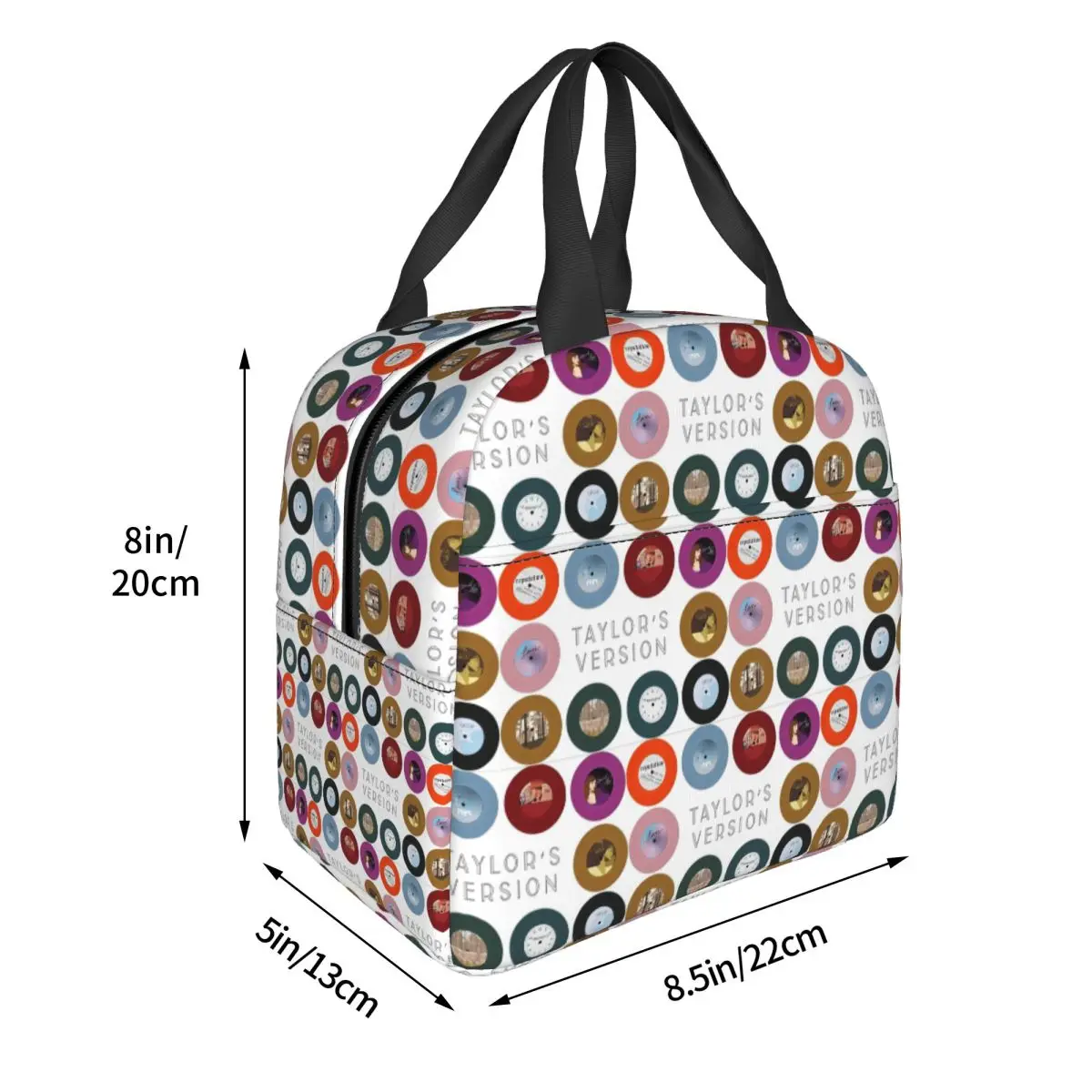 테일러 버전 에라스 투어 앨범 여성용 절연 도시락 가방 - Tote Bag Sublimation 리뷰 및 가격