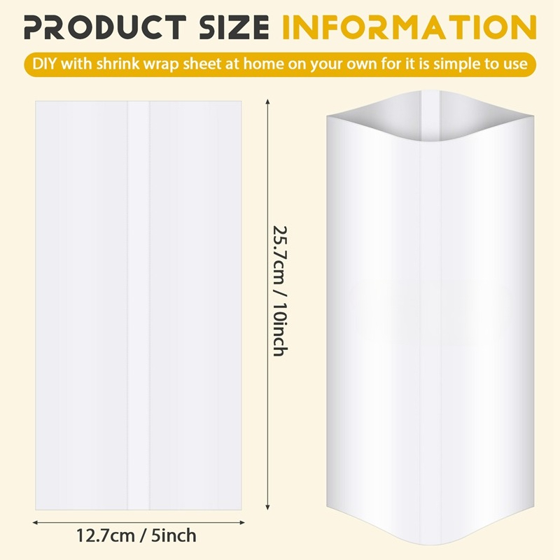 50/100개 승화 수축 포장 슬리브 – 텀블러, 머그 - Sublimation Mug White 리뷰 및 가격