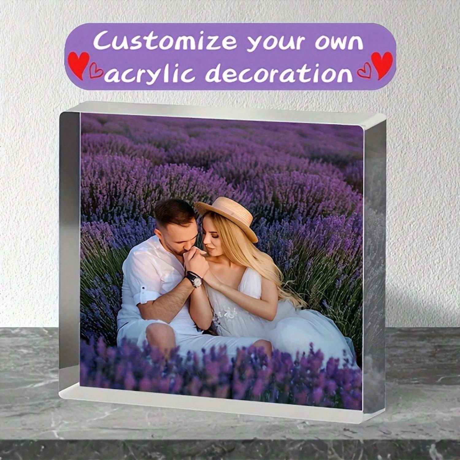 2D 평면 아크릴 사진 블록 - 개인 맞춤형 커플 및  - Photo Acrylic Block 리뷰 및 가격