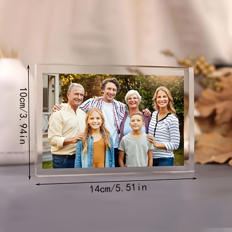 개인 맞춤 아크릴 사진 블록 - 우아하고 투명한 기념품 - Photo Acrylic Block 리뷰 및 가격