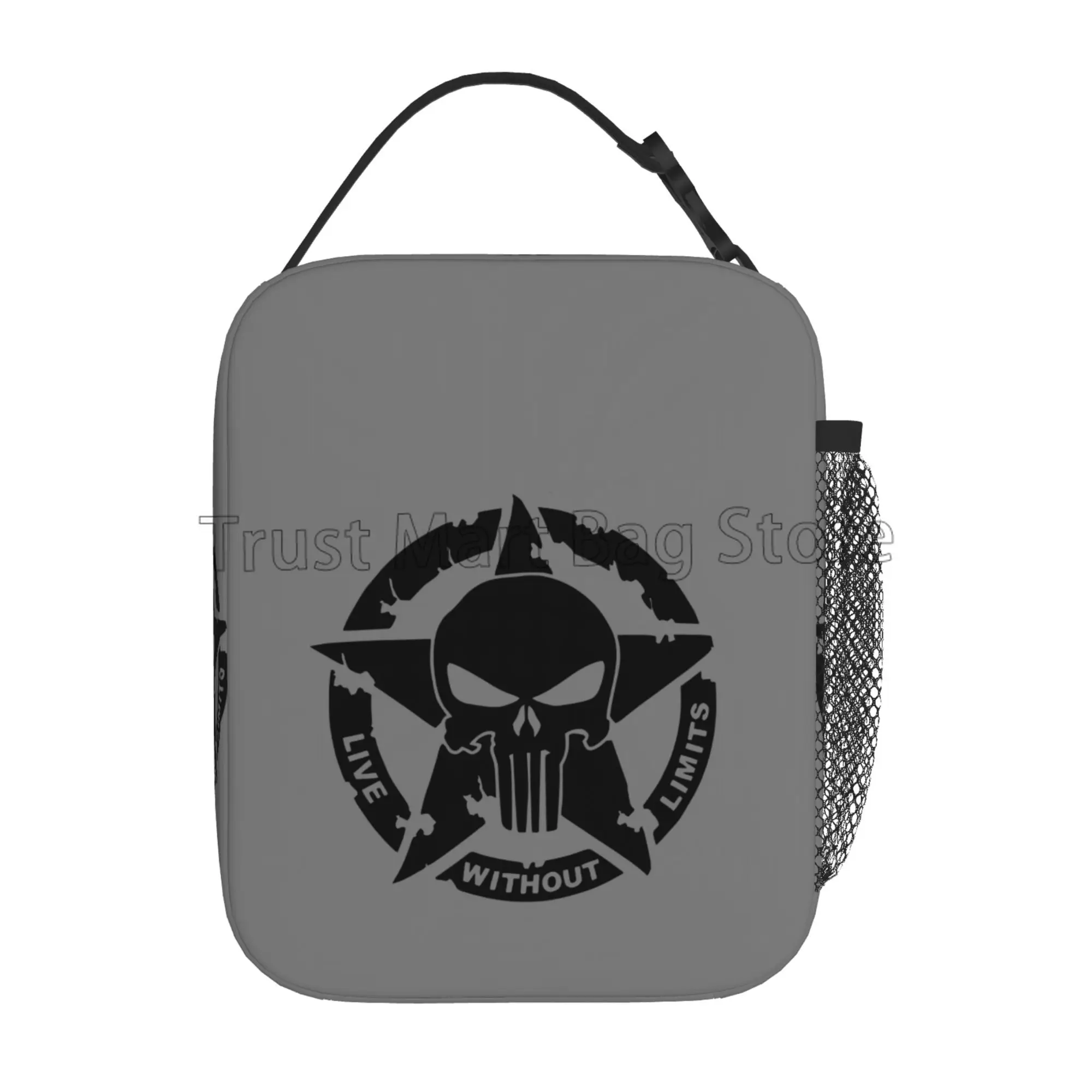군사 전술 해골 스타 절연 점심 가방 휴대용 방수 도시 - Tote Bag Sublimation 리뷰 및 가격